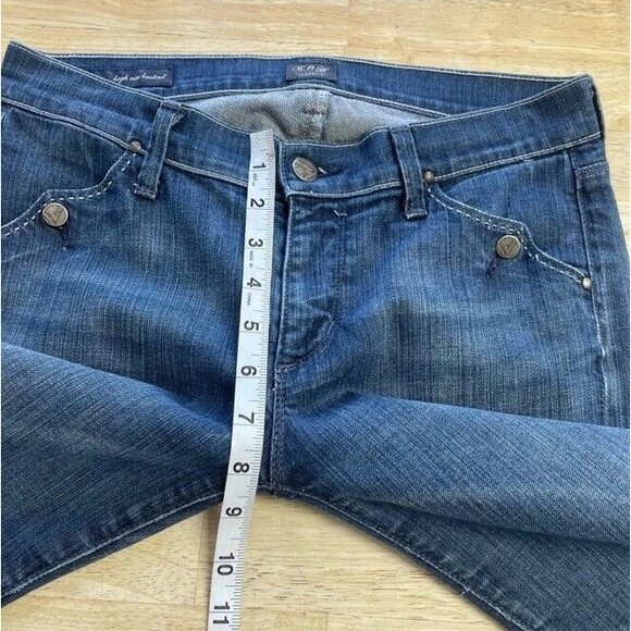 Citizens Of Humanity COH Amber Stretch Low Rise Boot Cut Jeans Medium Wash 27 - Picture 10 of 14